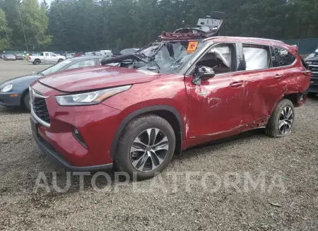 Toyota Highlander 2020 2020 vin 5TDHBRCH0LS508568 from auto auction Copart