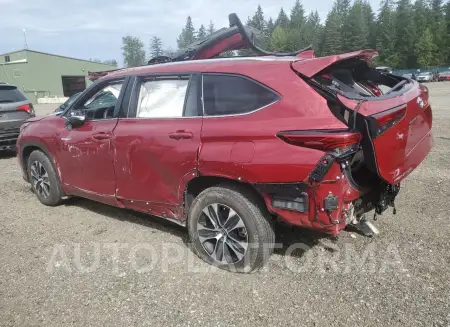 TOYOTA HIGHLANDER 2020 vin 5TDHBRCH0LS508568 from auto auction Copart