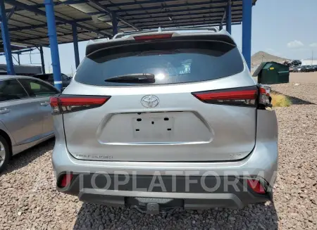 TOYOTA HIGHLANDER 2021 vin 5TDHZRAHXMS519593 from auto auction Copart