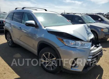 TOYOTA HIGHLANDER 2018 vin 5TDJGRFHXJS040831 from auto auction Copart