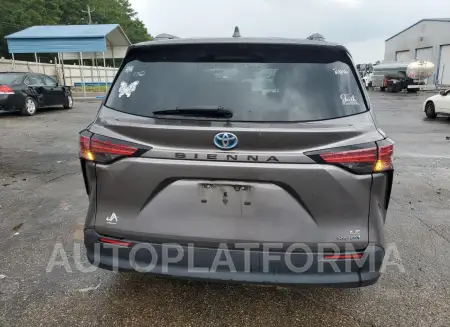 TOYOTA SIENNA LE 2021 vin 5TDKRKEC8MS048782 from auto auction Copart