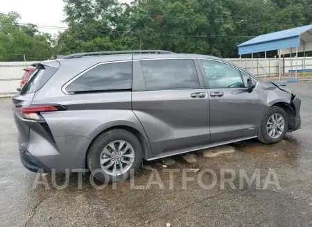 TOYOTA SIENNA LE 2021 vin 5TDKRKEC8MS048782 from auto auction Copart