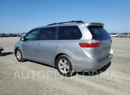 TOYOTA SIENNA LE 2017 vin 5TDKZ3DC6HS875600 from auto auction Copart