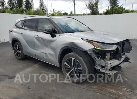 TOYOTA HIGHLANDER 2021 vin 5TDLZRAH5MS049855 from auto auction Copart