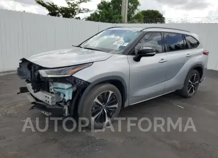 Toyota Highlander 2021 2021 vin 5TDLZRAH5MS049855 from auto auction Copart