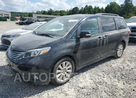 Toyota Sienna XLE 2015 2015 vin 5TDYK3DC5FS645994 from auto auction Copart