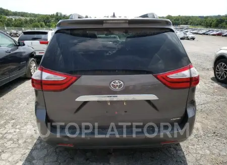 TOYOTA SIENNA XLE 2016 vin 5TDYK3DC8GS736615 from auto auction Copart