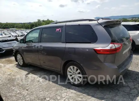 TOYOTA SIENNA XLE 2016 vin 5TDYK3DC8GS736615 from auto auction Copart