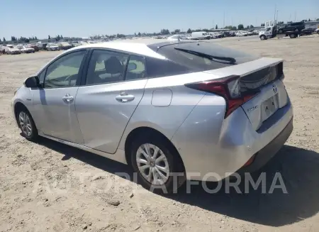 TOYOTA PRIUS 2019 vin JTDKARFU7K3095758 from auto auction Copart