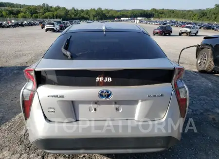 TOYOTA PRIUS 2016 vin JTDKBRFU2G3010863 from auto auction Copart