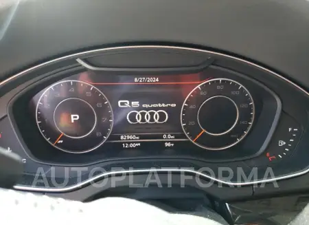 AUDI Q5 PRESTIG 2019 vin WA1CNAFY2K2104217 from auto auction Copart