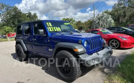 JEEP WRANGLER U 2018 vin 1C4HJXDG0JW278170 from auto auction Copart