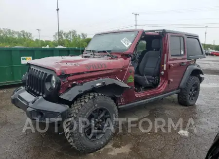 Jeep Wrangler 2021 2021 vin 1C4HJXDG4MW575110 from auto auction Copart