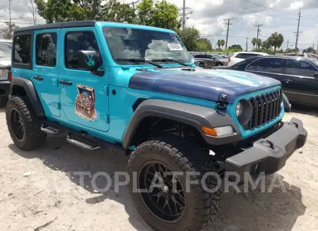 JEEP WRANGLER S 2024 vin 1C4PJXDG8RW260720 from auto auction Copart