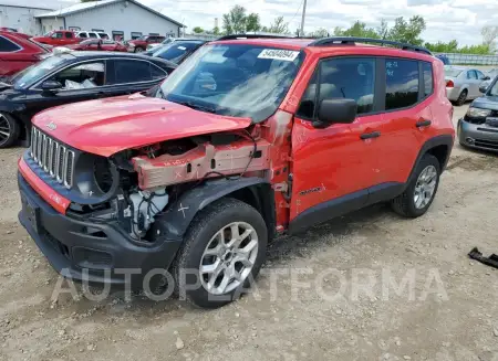 Jeep Renegade 2018 2018 vin ZACCJBAB5JPJ21900 from auto auction Copart