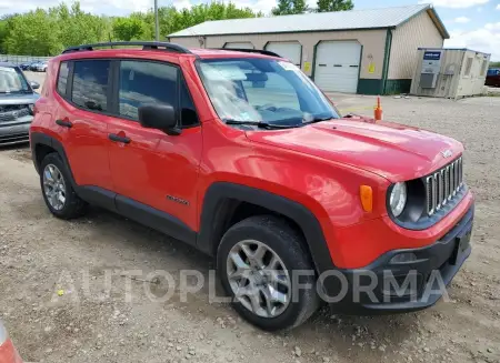 JEEP RENEGADE S 2018 vin ZACCJBAB5JPJ21900 from auto auction Copart