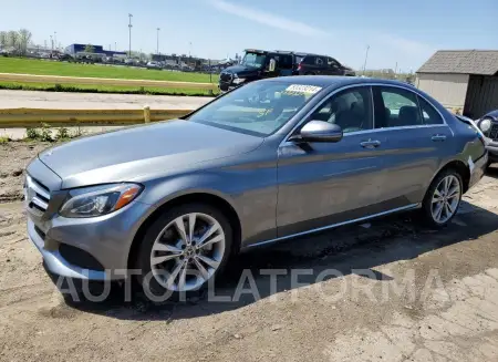 Mercedes-Benz C300 2018 2018 vin WDDWF4KBXJR343108 from auto auction Copart