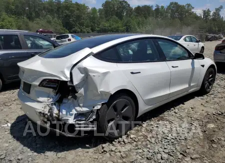 TESLA MODEL 3 2021 vin 5YJ3E1EA2MF851987 from auto auction Copart