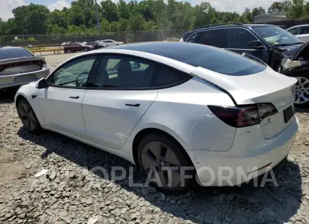 TESLA MODEL 3 2021 vin 5YJ3E1EA2MF851987 from auto auction Copart