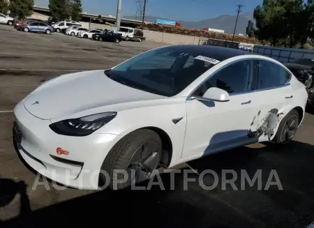 Tesla Model 3 2018 2018 vin 5YJ3E1EB0JF110323 from auto auction Copart