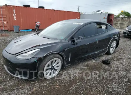 Tesla Model 3 2022 2022 vin 5YJ3E1EB5NF168854 from auto auction Copart