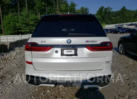 BMW X7 M50I 2022 vin 5UXCX6C07N9K47038 from auto auction Copart