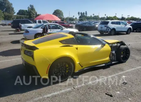 CHEVROLET CORVETTE Z 2019 vin 1G1YT3D68K5609085 from auto auction Copart