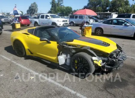 CHEVROLET CORVETTE Z 2019 vin 1G1YT3D68K5609085 from auto auction Copart