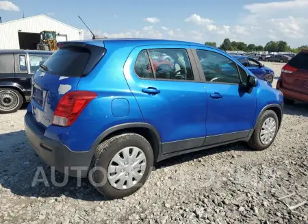 CHEVROLET TRAX LS 2015 vin KL7CJKSB4FB098030 from auto auction Copart