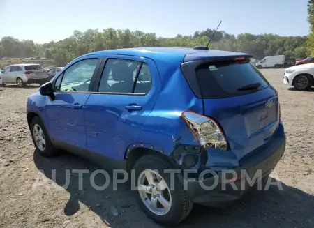 CHEVROLET TRAX 1LS 2015 vin KL7CJPSB3FB160966 from auto auction Copart