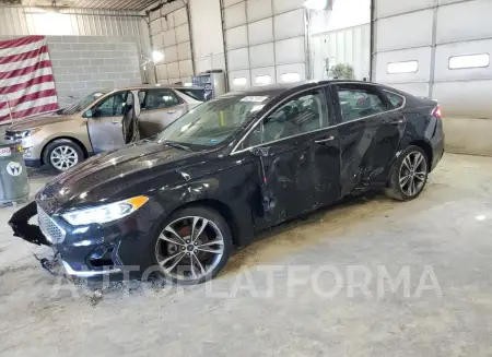 Ford Fusion Titanium 2019 2019 vin 3FA6P0D95KR121095 from auto auction Copart