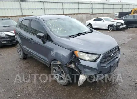 FORD ECOSPORT S 2018 vin MAJ3P1REXJC219292 from auto auction Copart