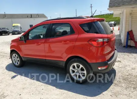 FORD ECOSPORT S 2020 vin MAJ3S2GE9LC324657 from auto auction Copart