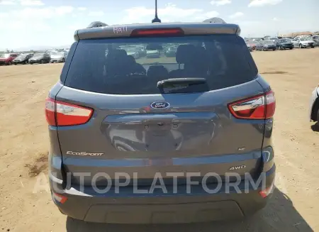 FORD ECOSPORT S 2018 vin MAJ6P1UL2JC198960 from auto auction Copart