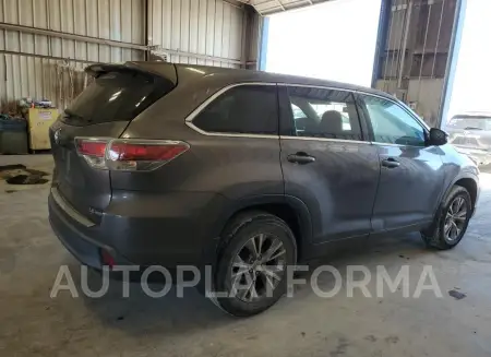 TOYOTA HIGHLANDER 2015 vin 5TDBKRFH0FS188920 from auto auction Copart