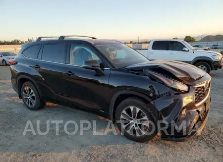 TOYOTA HIGHLANDER 2022 vin 5TDHBRCH8NS095897 from auto auction Copart