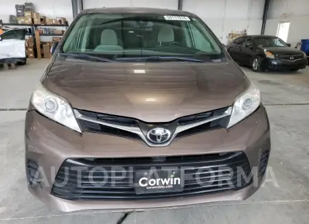 TOYOTA SIENNA LE 2018 vin 5TDKZ3DC4JS943270 from auto auction Copart