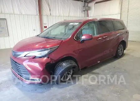 Toyota Sienna XLE 2022 2022 vin 5TDYRKEC5NS134000 from auto auction Copart