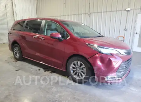 TOYOTA SIENNA XLE 2022 vin 5TDYRKEC5NS134000 from auto auction Copart