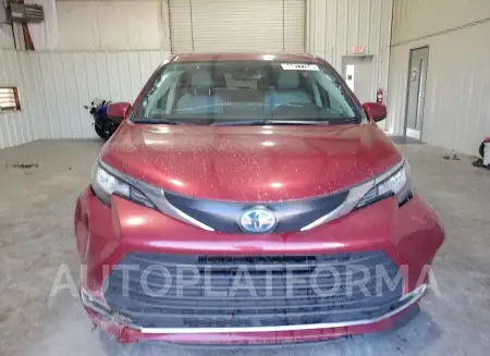 TOYOTA SIENNA XLE 2022 vin 5TDYRKEC5NS134000 from auto auction Copart