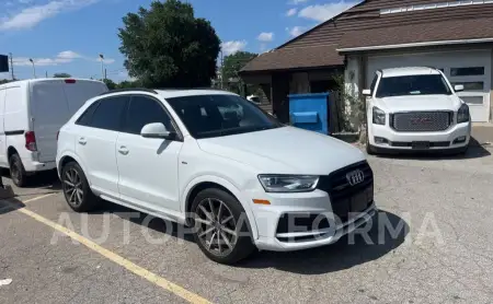 AUDI Q3 PREMIUM 2018 vin WA1JCCFS5JR034416 from auto auction Copart