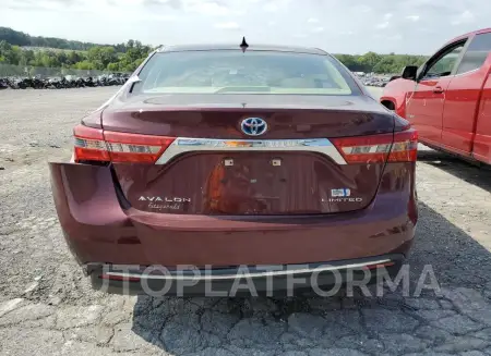 TOYOTA AVALON HYB 2017 vin 4T1BD1EB3HU057211 from auto auction Copart