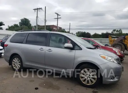 TOYOTA SIENNA XLE 2015 vin 5TDDK3DC4FS113800 from auto auction Copart