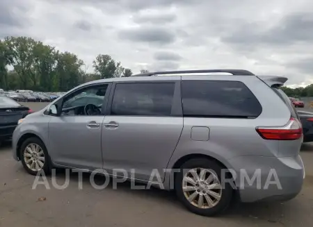 TOYOTA SIENNA XLE 2015 vin 5TDDK3DC4FS113800 from auto auction Copart