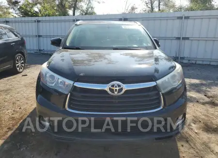 TOYOTA HIGHLANDER 2015 vin 5TDDKRFH1FS083411 from auto auction Copart