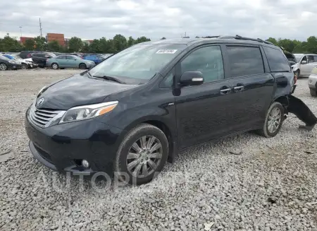 Toyota Sienna XLE 2017 2017 vin 5TDDZ3DC5HS185037 from auto auction Copart