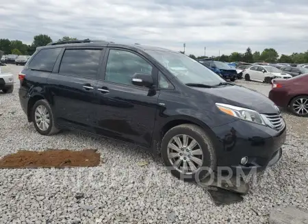 TOYOTA SIENNA XLE 2017 vin 5TDDZ3DC5HS185037 from auto auction Copart