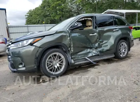 Toyota Highlander 2019 2019 vin 5TDDZRFH2KS979108 from auto auction Copart