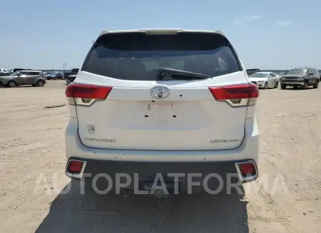 TOYOTA HIGHLANDER 2017 vin 5TDDZRFH8HS463456 from auto auction Copart