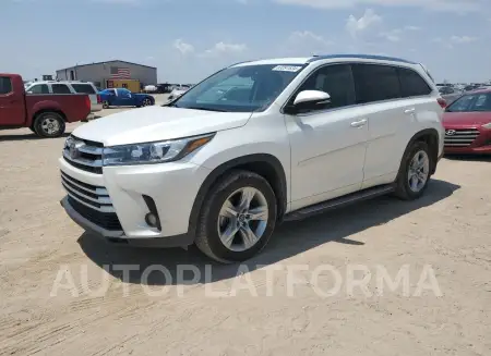 Toyota Highlander 2017 2017 vin 5TDDZRFH8HS463456 from auto auction Copart